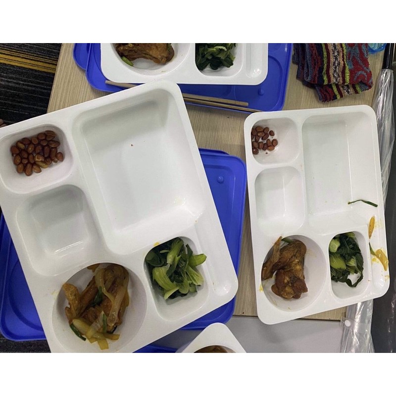 Khay nhựa đựng cơm Việt Nhật (set 10 khay)