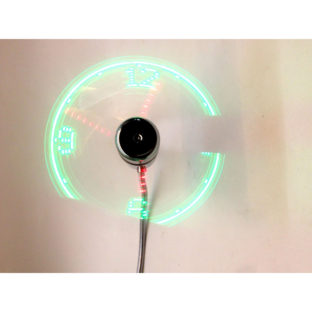 Quạt Led đồng hồ