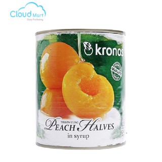 Đào Ngâm Kronos 820g - Nguyên liệu pha chế CLOUD MART