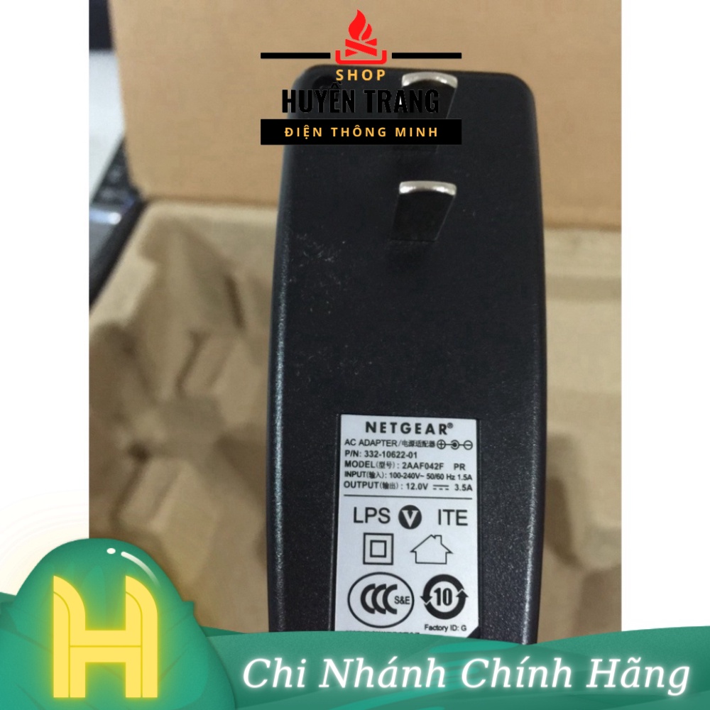 [Nguồn Chuẩn] Nguồn Adapter 12V 3.5A NETGEAR Jack 5.5x2.1MM12V3.5A 2AAF042F