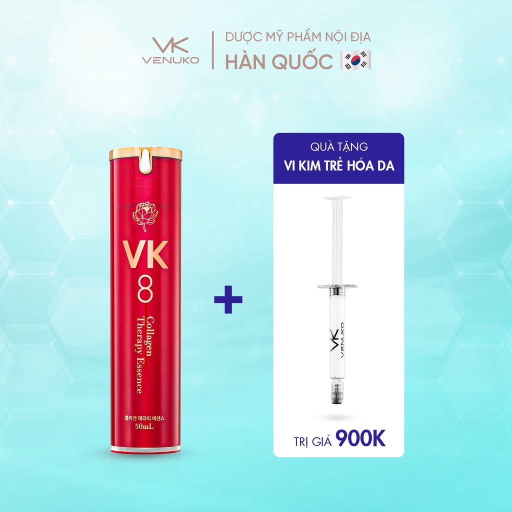 Combo Tinh chất VK8 50ml và Siêu vi kim Venutox 5ml