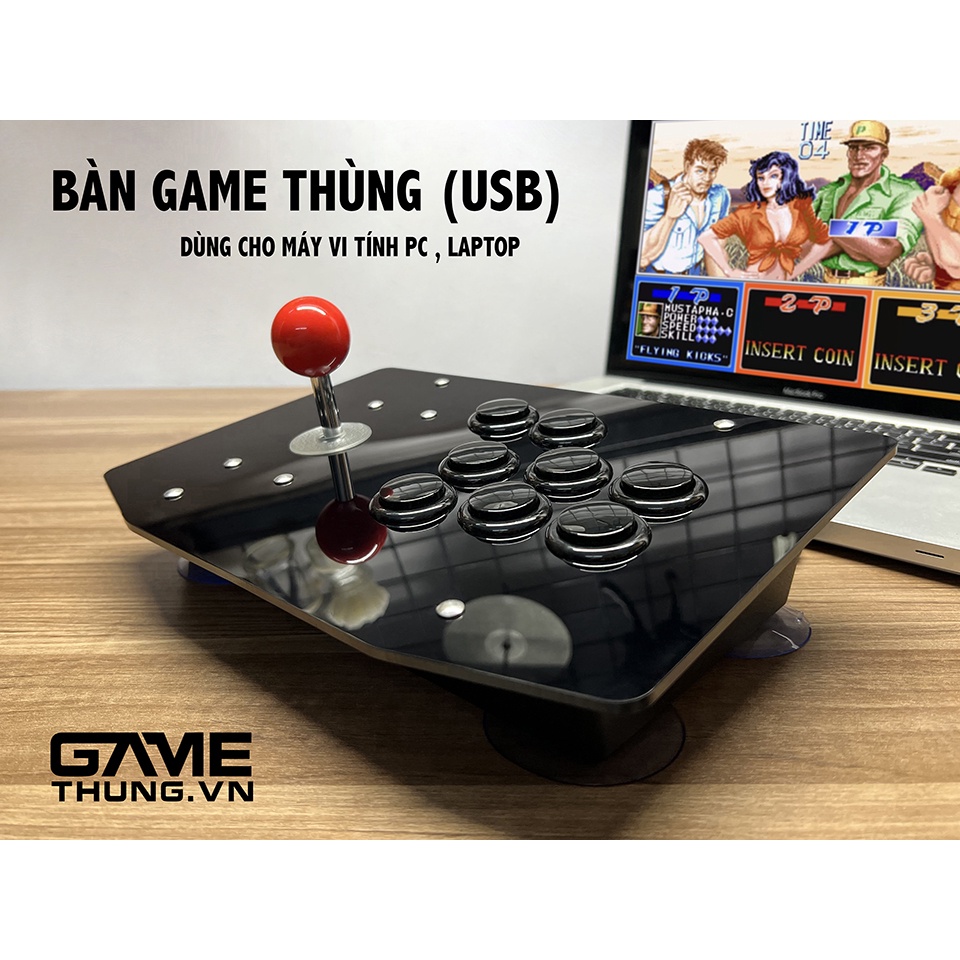 [Siêu Rẻ] Bàn Game Thùng Cơ Bản Chơi Game Giả Lập MAME | Dùng Cho Máy Tính , Laptop (Cần Cài Đặt) | Tặng Gù Dài
