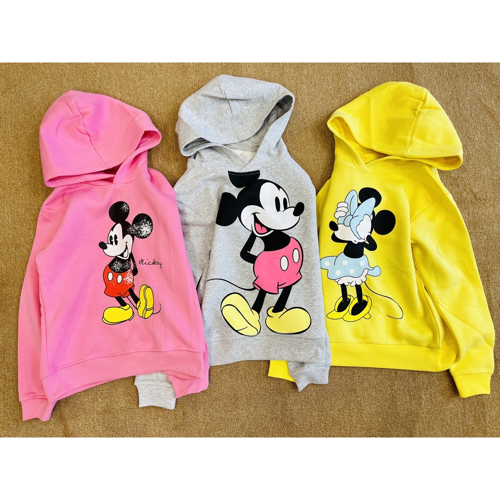 Áo hoodie Hờ&amp;M cho bé gái (23-43kg)
