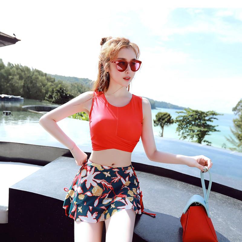 Korean Version Women Three-piece Suit Sweet Bikini | BigBuy360 - bigbuy360.vn
