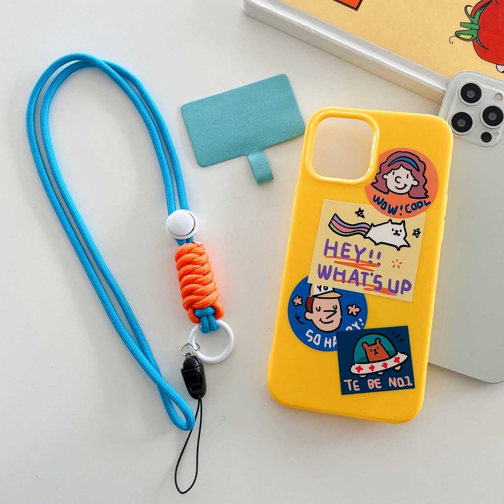 Dây Đeo Điện Thoại Chống Thất Lạc Nhiều Màu Sắc Có Thể Điều Chỉnh