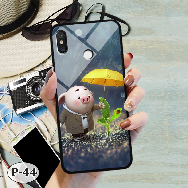 Ốp lưng kính Xiaomi Mi 8 SE- hình 3D