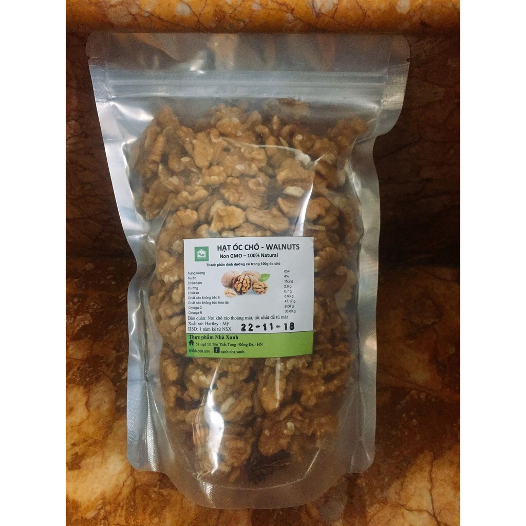 Nhân óc chó Mỹ 500gr/ 200gr