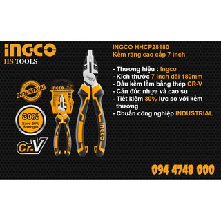 Kềm răng cao cấp INGCO