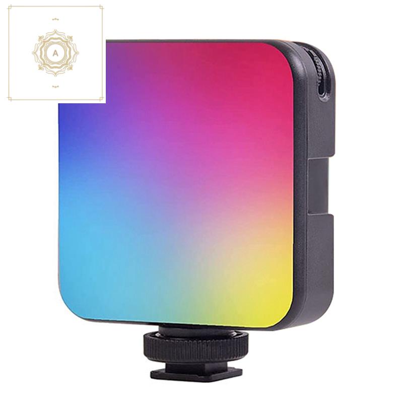 Đèn Led RGB Mini Quay 360 Độ Bảng Đèn LED Chiếu Sáng Chụp Ảnh Có Thể Sạc thumbnail