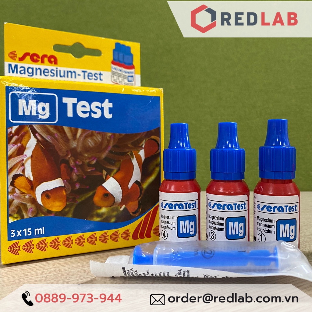 Bộ Test Mg Sera, xác định nồng độ Magie trong nước đo Sera