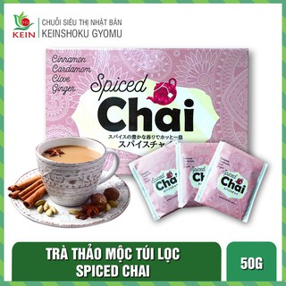Trà thảo mộc túi lọc chai speced 50g - hàng nội địa nhật bản