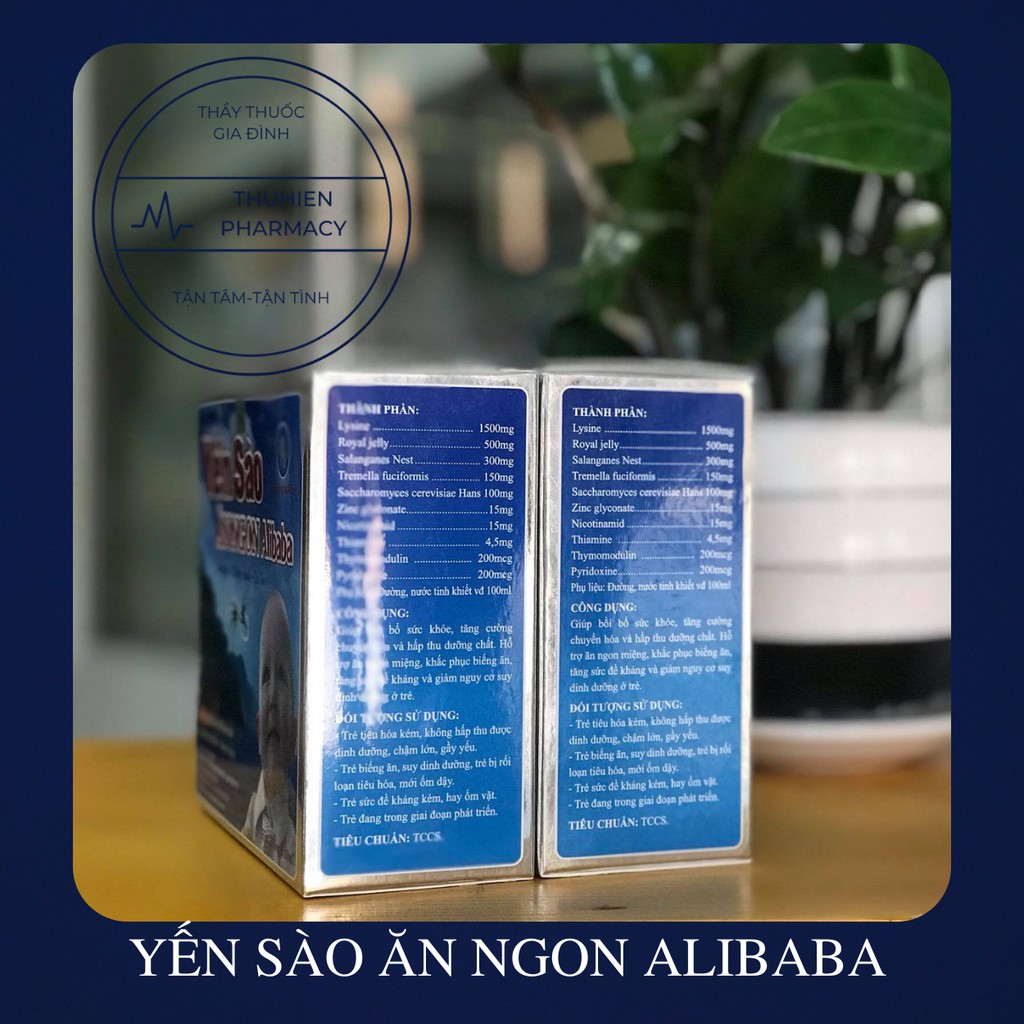 YẾN SÀO ĂN NGON ALIBABA  - Bé Ăn ngon, tăng đề kháng, thông minh