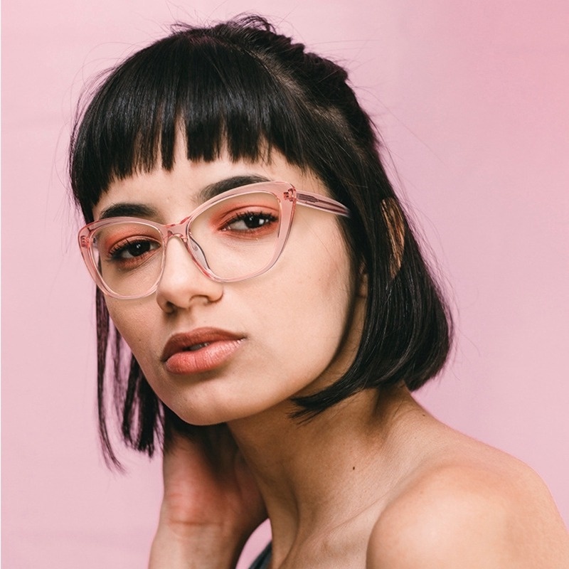 Mắt Kính TR90 Thời Trang Phương Tây Dành Cho Nữ