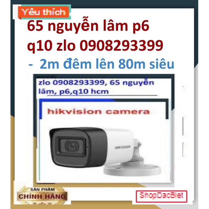 Camera hồng ngoại 2.0 Megapixel HIKVISION DS-2CE17D0T-IT5