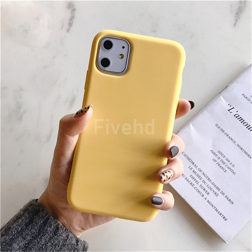 🌈Ready Stock🎁 Samsung Galaxy J4 J6 J7 J8 J5 Pro 2018 Phone Case Candy Color Soft Silicon Shell All-inclusive Protective Cover