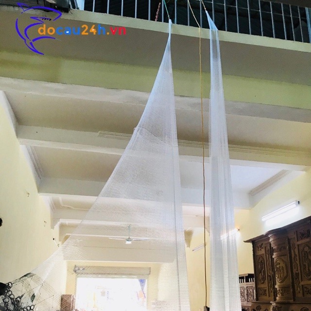 Chài lưới bắt cá mắt xich cao cấp 3.9m