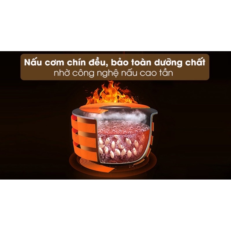 Nồi cơm điện cao tần Sunhouse Mama 1.5 lít SHD8955 Hàng chính hãng 100%  sản phẩm là hàng trưng bầy như mới mới 99%