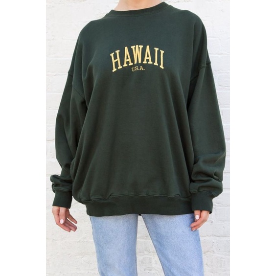 Áo nỉ HAWAII [Brandy Melville] | BigBuy360 - bigbuy360.vn