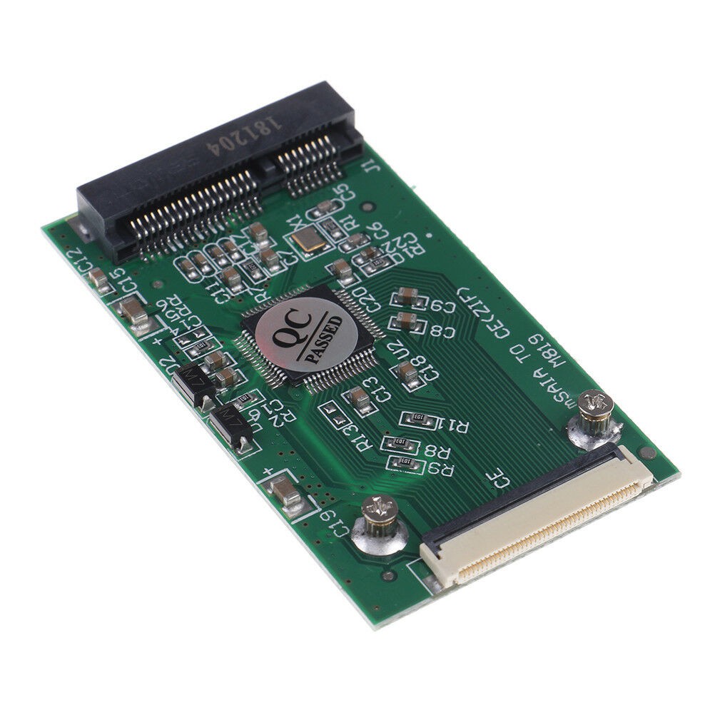 Mini Msata Pci-E 1.8 Inch Ssd To 40 Pin Zif Ce Cable Adapter Converter Card | BigBuy360 - bigbuy360.vn