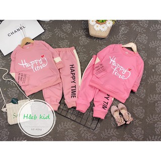 Bộ đại cồ Happy cho bé gái (25-35kg)