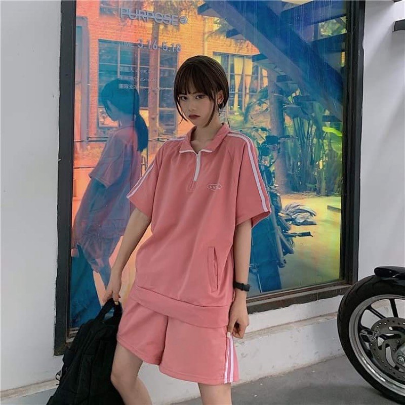Bộ đùi hai sọc khoá cổ chữ ngực KA12