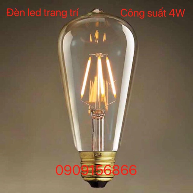 Bóng đèn led trang trí edison