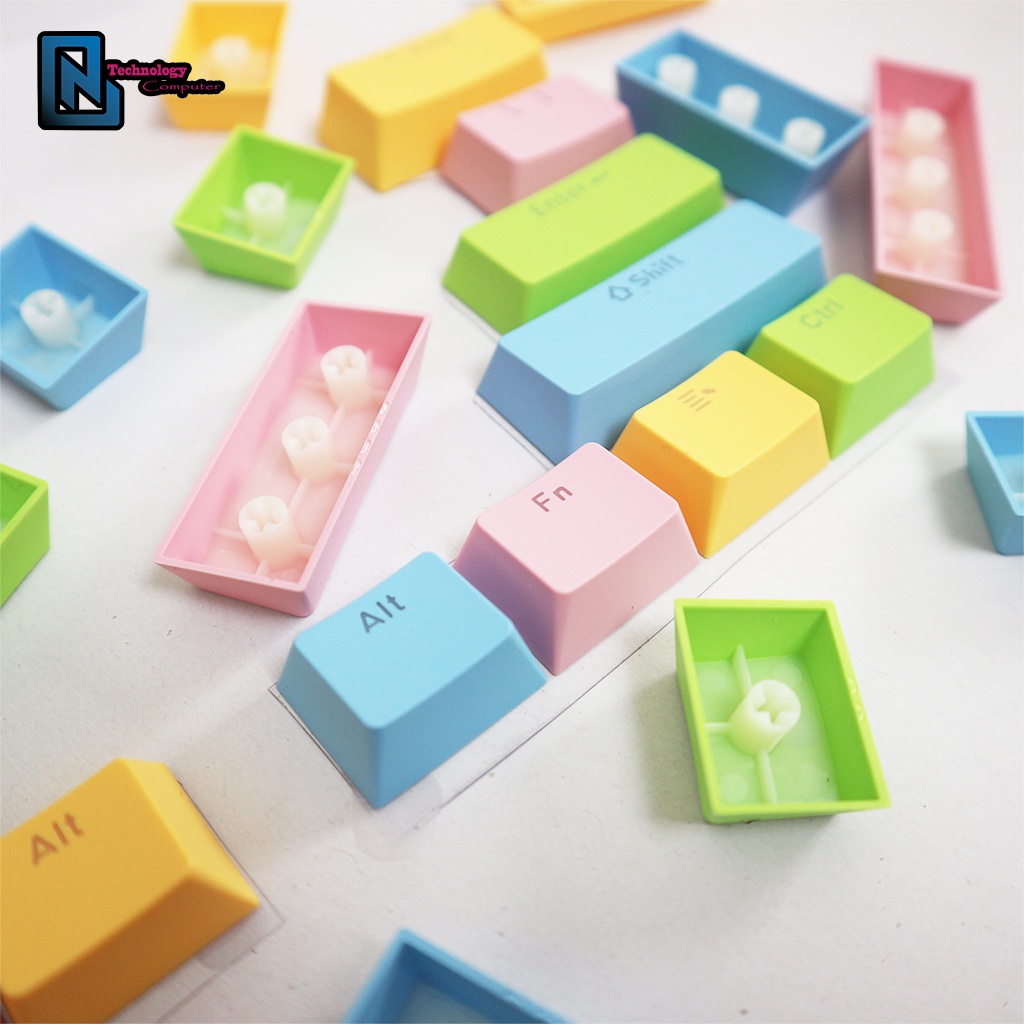 Nút Keycap Xuyên Led Bộ Lẻ Theo Sở Thích Dành Cho Bàn Phím Cơ Kiểu OEM