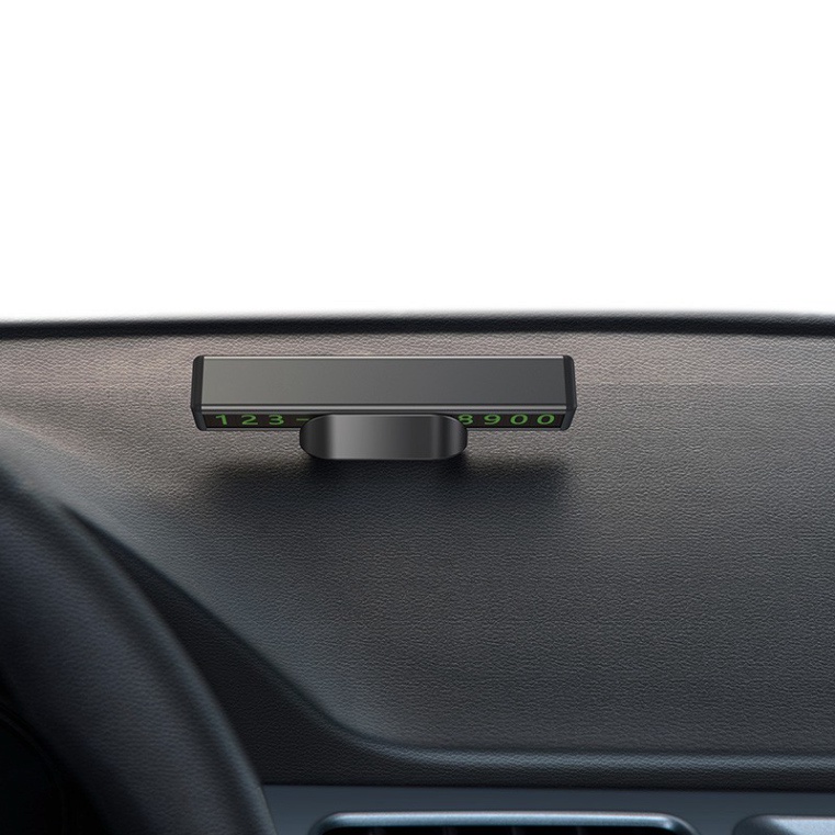 Bảng hiển thị chữ số Baseus kỹ thuật số bằng kim loại cho xe hơi | BigBuy360 - bigbuy360.vn