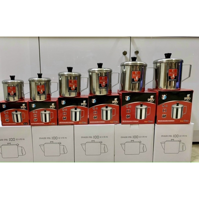 ca uống nước có nắp đậy inox dày