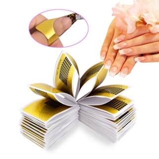 Sấp 100 miếng giấy hỗ trợ nối móng đắp gel/ đắp bột-ĐỒ NAIL VIỆT