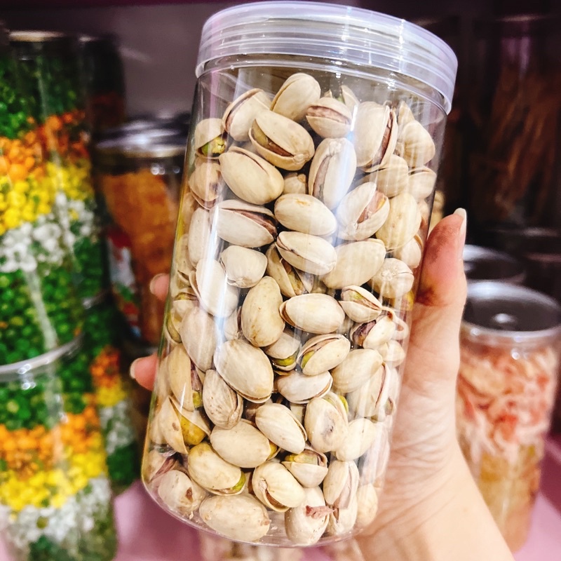 HẠT DẺ CƯỜI MỸ KHÔNG TẨY TRẮNG lon pet 400gr