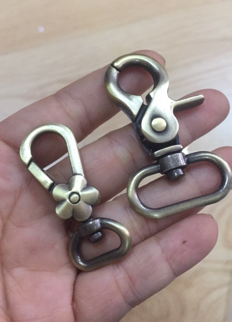 Móc càng cua, móc gắn túi handmade Ms 24