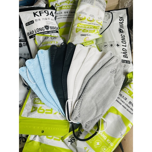 Khẩu Trang 4D KF94 Hoàng Dũng , HD An Phong , Bảo Long mask tiêu chuẩn Hàn Quốc - Chính Hãng