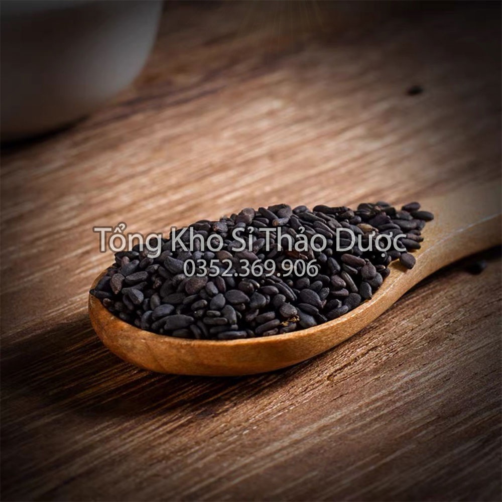 Mè đen nguyên vỏ 500g (Vừng đen khô hữu cơ)