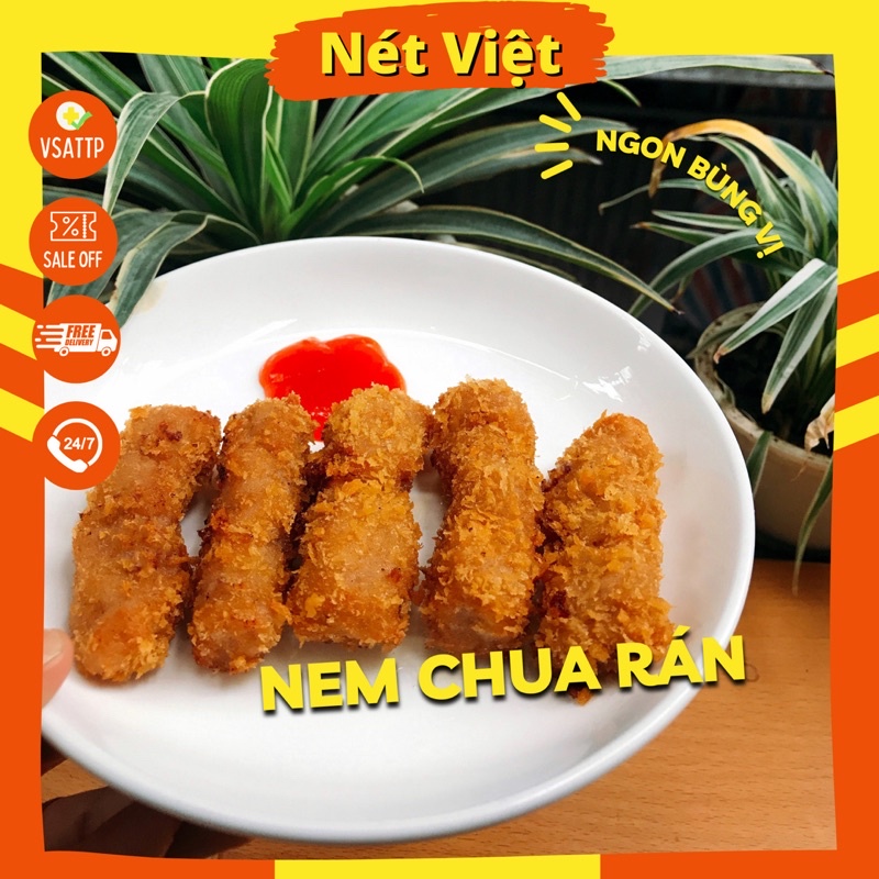 Nem chua rán Nét Việt, nem chua rán phố cổ hộp 20 chiếc