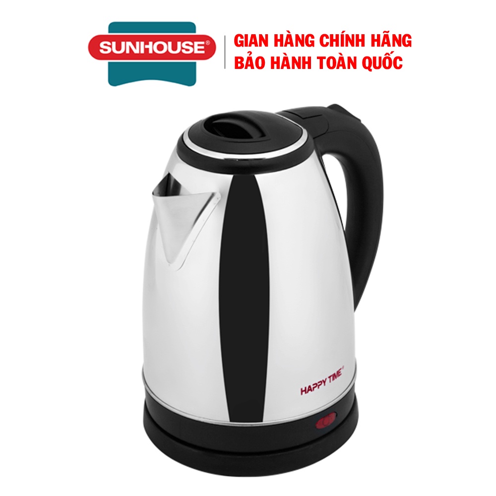 [Freeship toàn quốc từ 50k] Ấm siêu tốc inox 1.8L Sunhouse Happy Time HTD1088