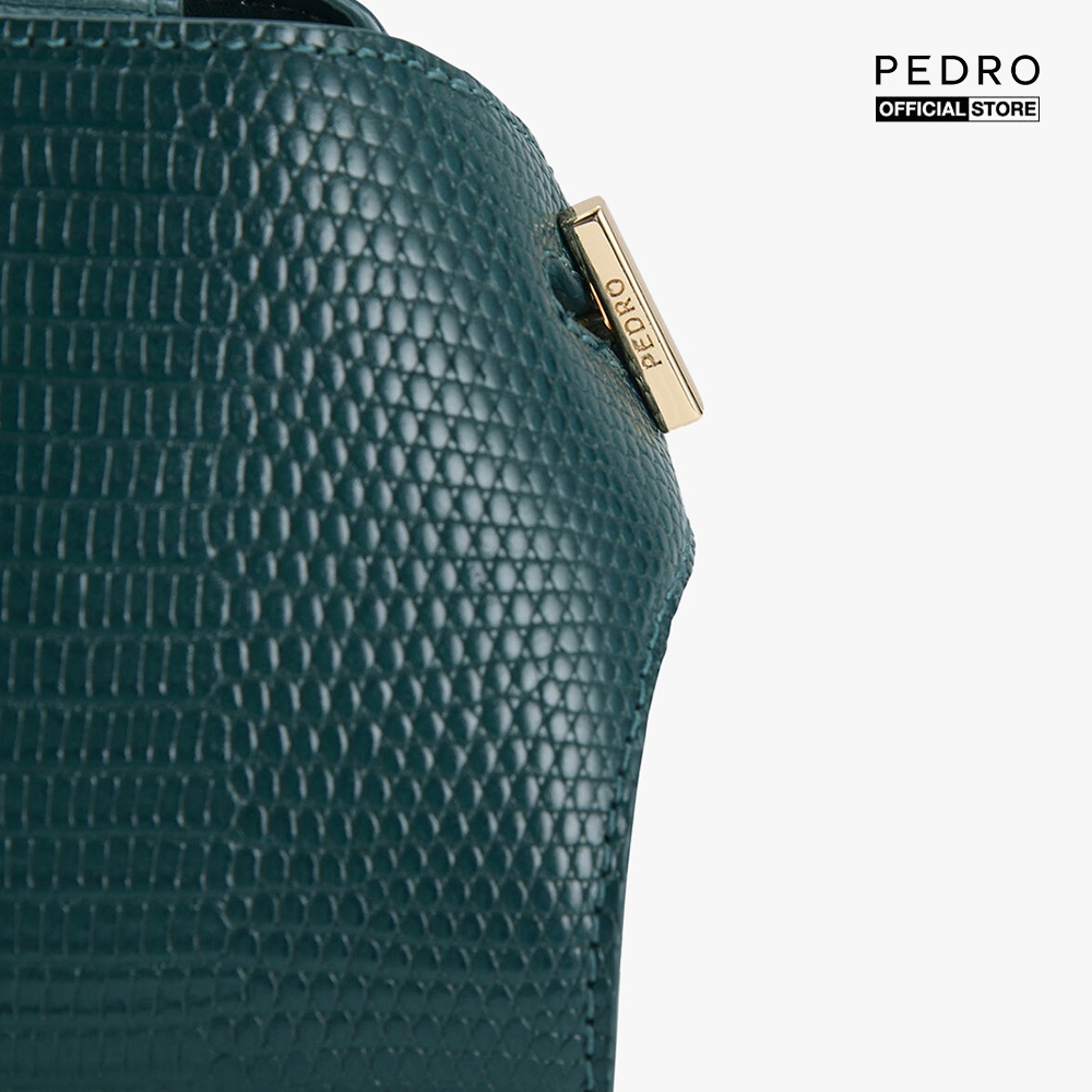 PEDRO - Ví nữ cầm tay dáng hộp Embossed Leather Clutch PW2-25210015-A8