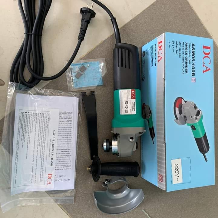 Máy mài góc DCA 850W ASM05-100B - Máy cắt cầm tay
