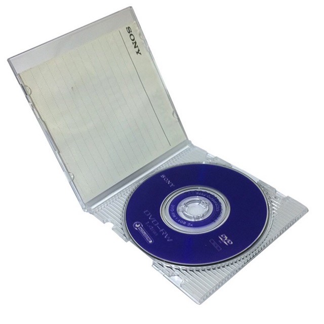 Đĩa trắng DVD-RW Sony ghi xoá