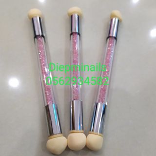 Bút cọ tạo làm omber dặm nhũ kim loại thế hệ mới lai màu omber cực chuẩn với thiết kế chiều dài cọ đuổi tạo