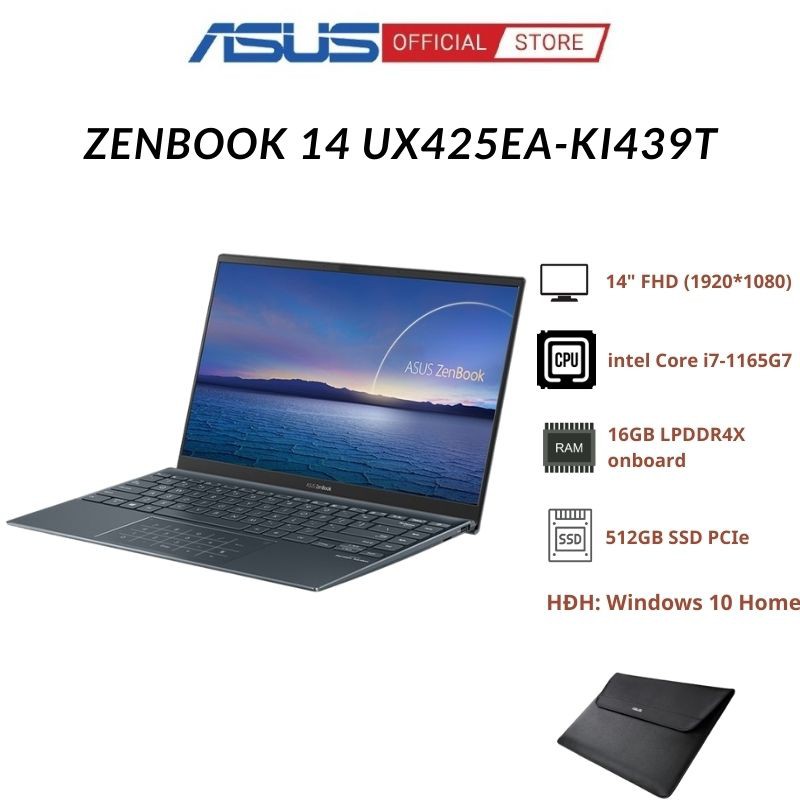 Laptop Asus ZenBook 14 UX425EA-KI439T i7