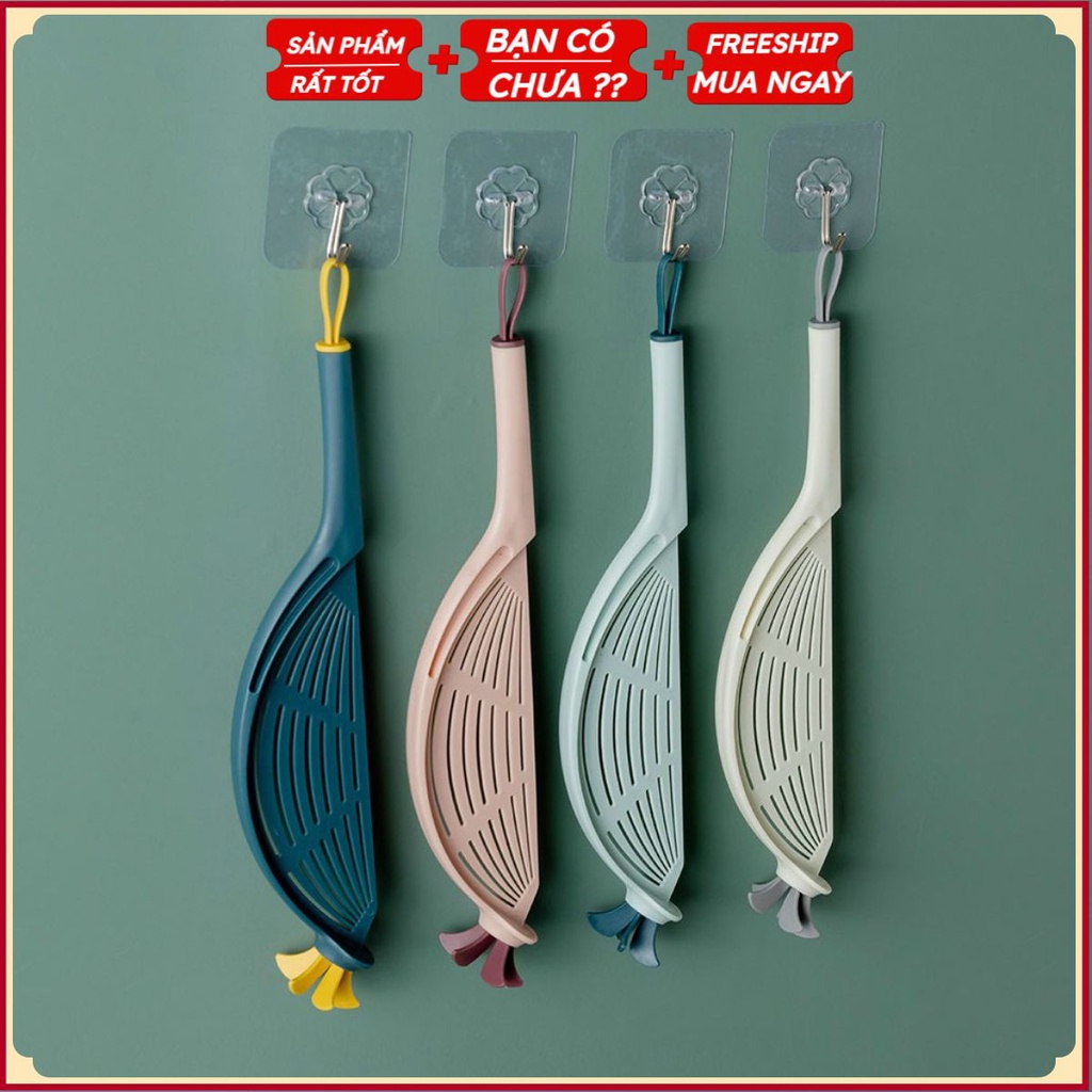 PVN18940 Dụng Cụ Gạn Nước Vo Gạo Đa Năng Treo Bồn Rửa Tiện Lợi T2