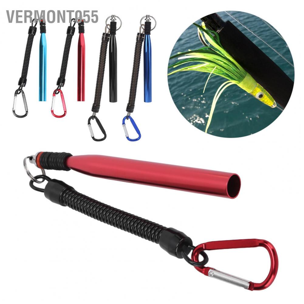 Vermont055 Aluminium Alloy Soft Baits Fishing Accessories Wacky Worm Rig Tool with 100 O Rings