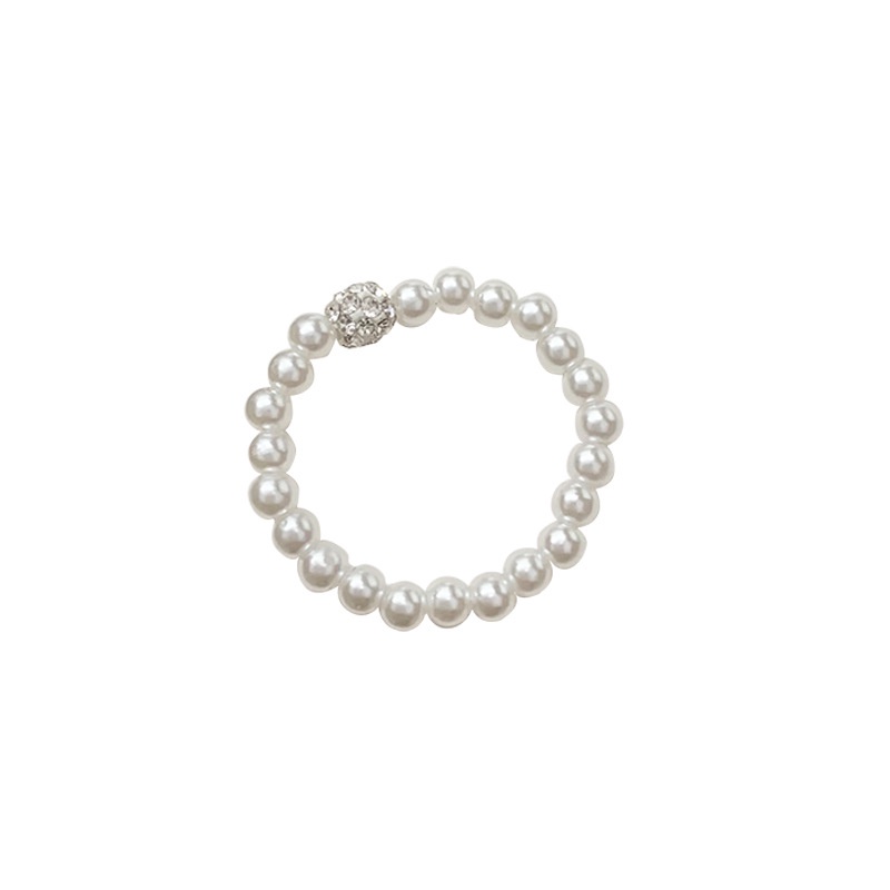 Nhẫn Hạt Châu Đính Đá Lấp Lánh - Vani Store [TS000592]