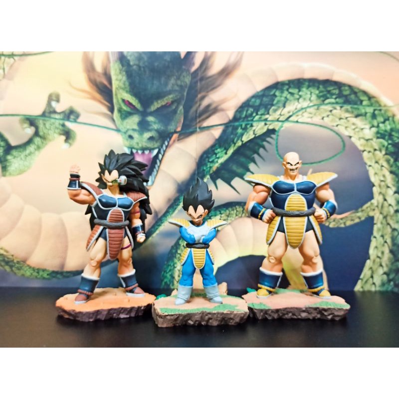 Mô hình Megahouse bộ 3 Saiyan Vegeta Nappa Radizt