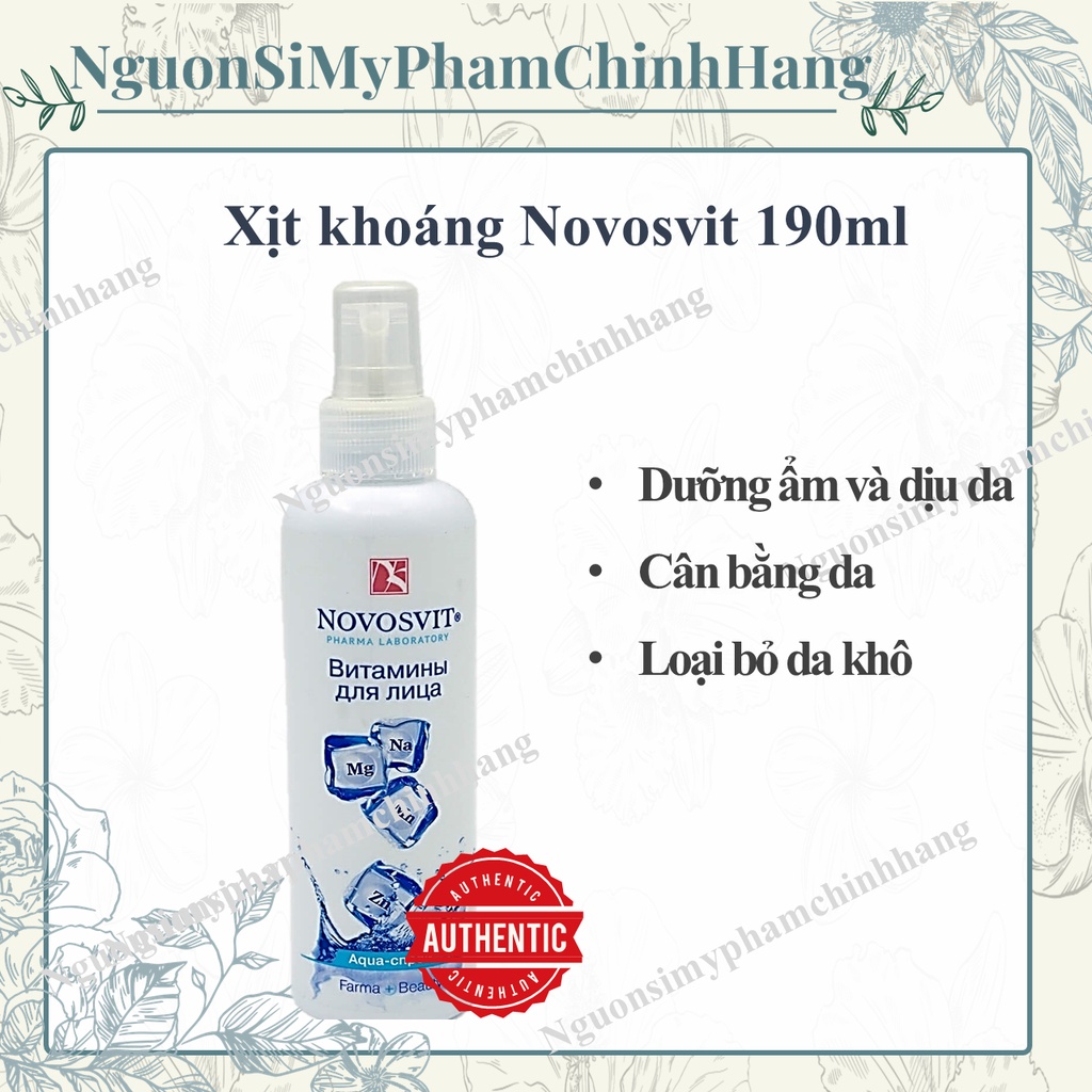 Xịt khoáng novosvit Nga | BigBuy360 - bigbuy360.vn