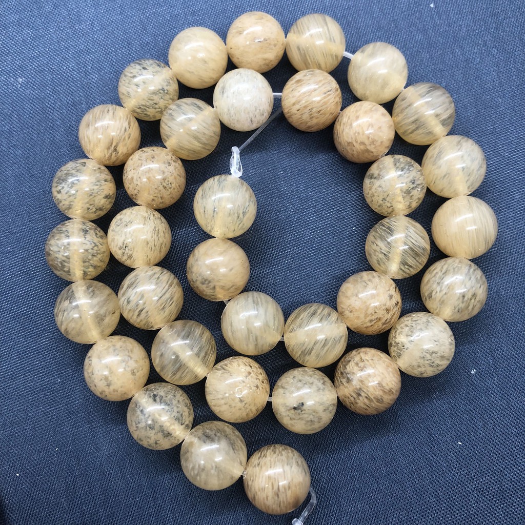 Hạt Thủy Tinh Thạch Anh Đào Kích Thước 4-12mm Tự Làm Đồ Trang Sức