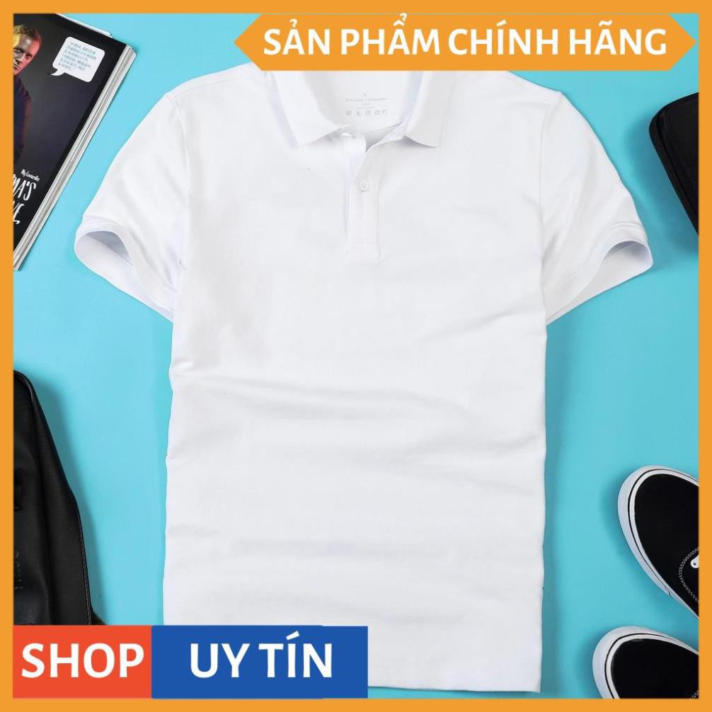 [GIẢM GIÁ 50%] - Áo thun POLO trơn vải cá sấu cotton cao cấp ngắn tay có đủ bảng màu pastel cực lịch lãm