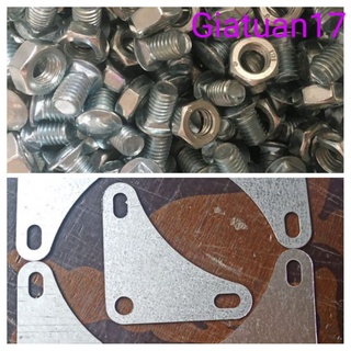 Combo 10 con Bulong ốc hoặc 5c bát V, 1c bát V bắt kệ V lỗ