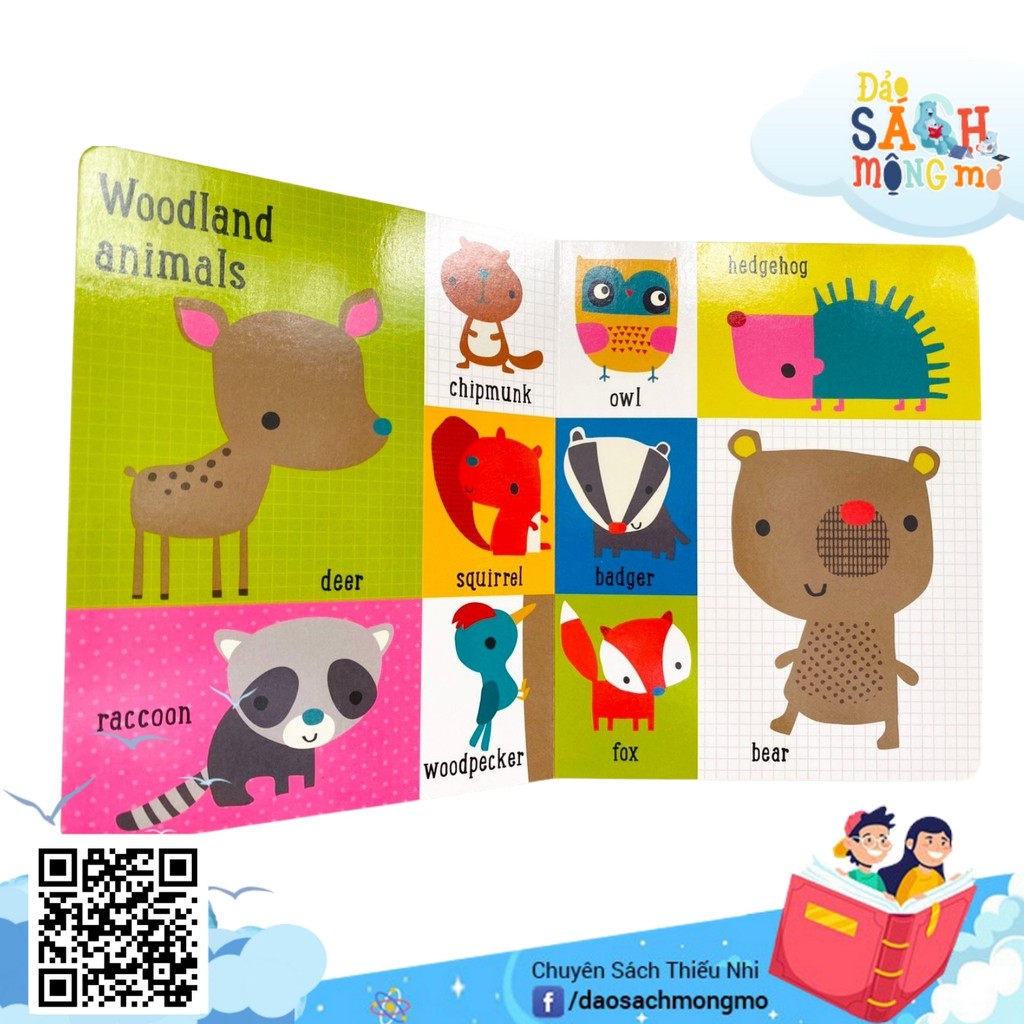 Đồ chơi kể tên First 100 Animal Words - 100 Từ Vựng Về Động Vật